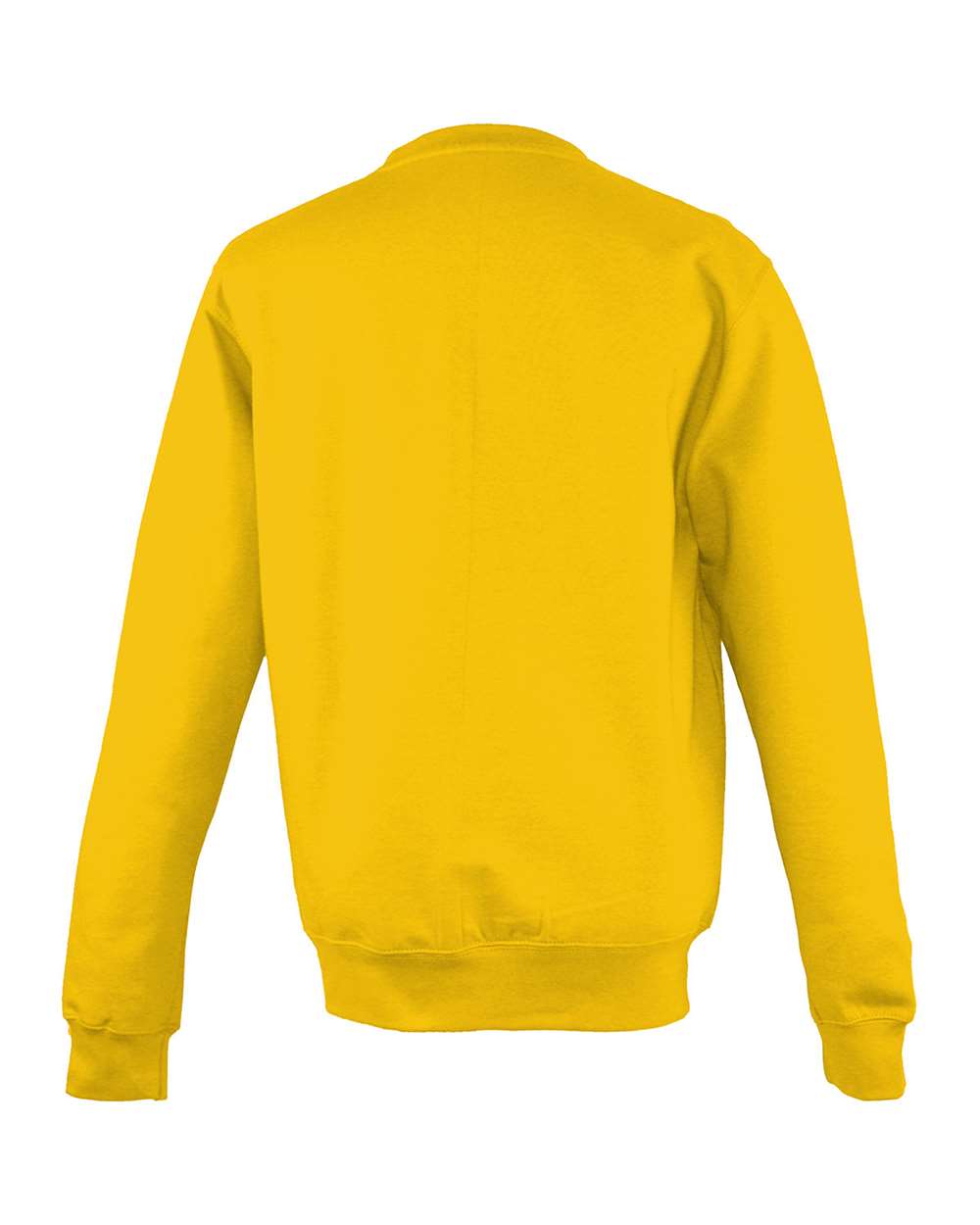 Unisex College Crewneck Sweatshirt - Back - B10101133 - Gold