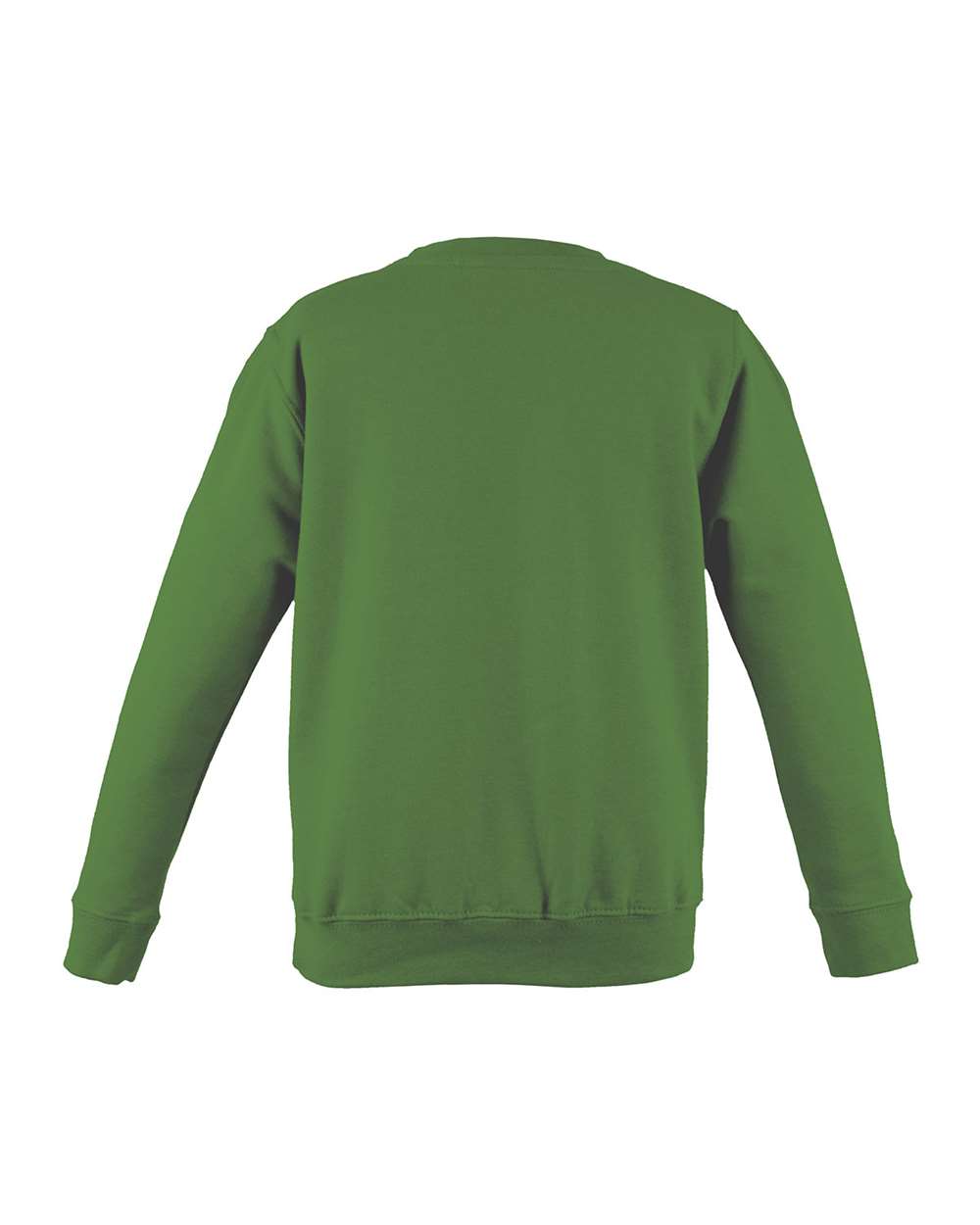 Unisex College Crewneck Sweatshirt - Back - B10101223 - Kelly Green