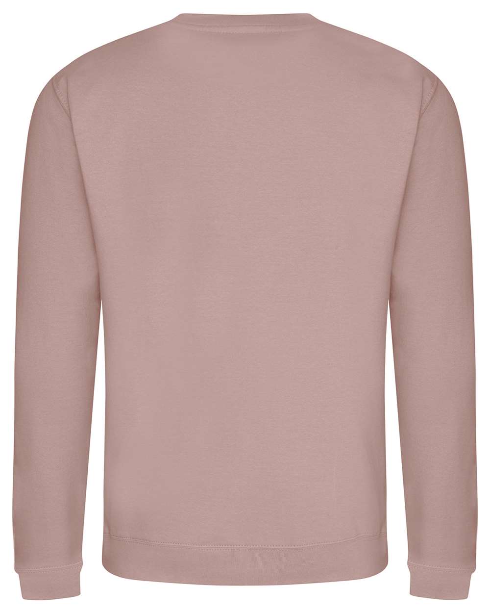 Unisex College Crewneck Sweatshirt - Back - B10101333 - Dusty Pink