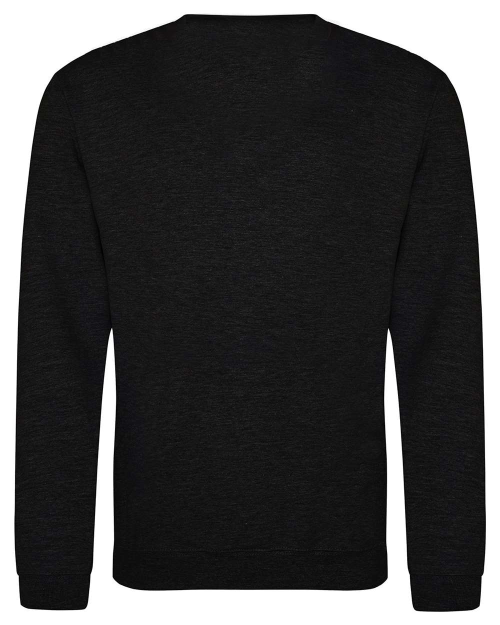 Unisex College Crewneck Sweatshirt - Back - B10101513 - Black Smoke