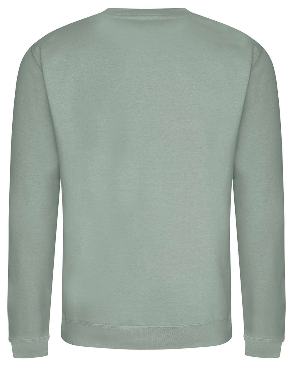 Unisex College Crewneck Sweatshirt - Back - B10101563 - Dusty Green