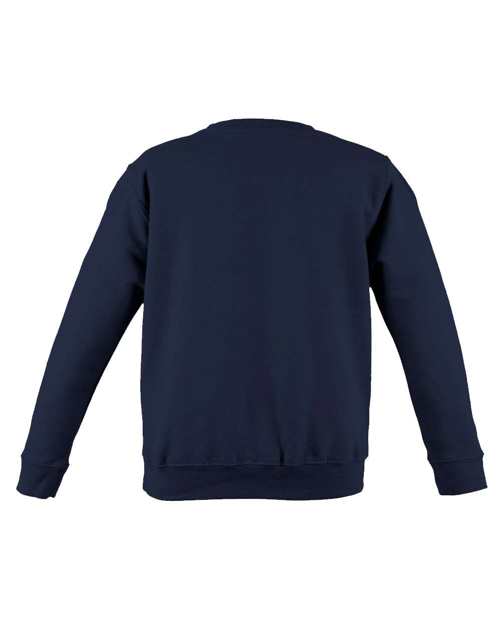 Unisex College Crewneck Sweatshirt - Back - B10101653 - Oxford Navy