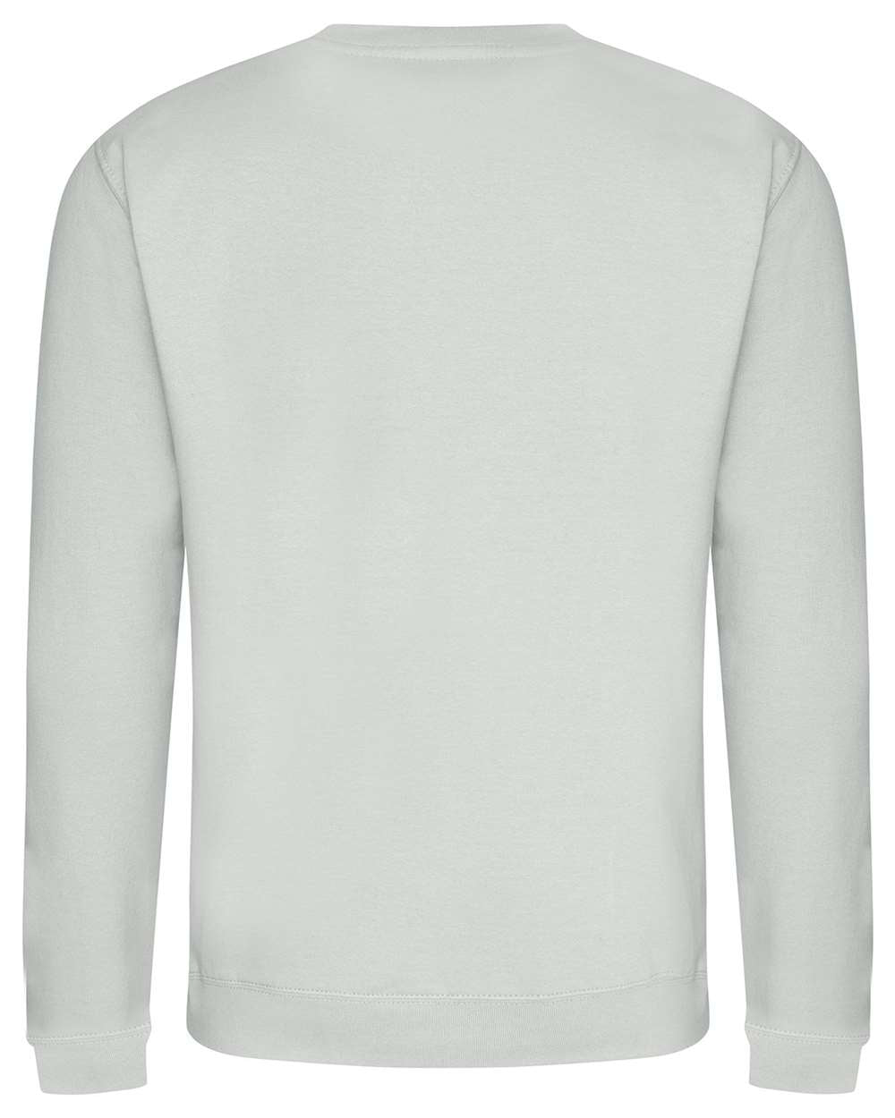 Unisex College Crewneck Sweatshirt - Back - B10101813 - Moondust Grey