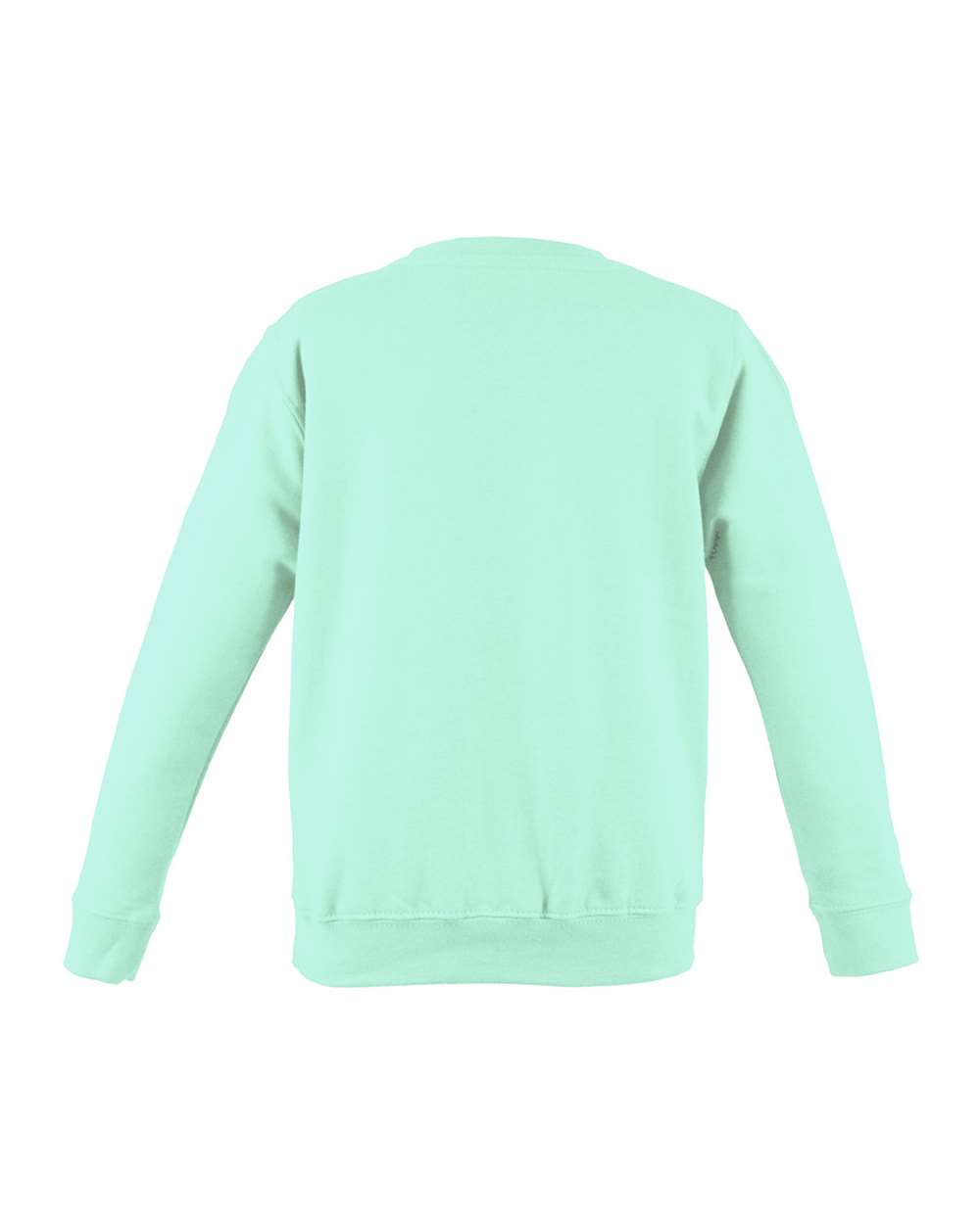 Unisex College Crewneck Sweatshirt - Back - B10101843 - Peppermint