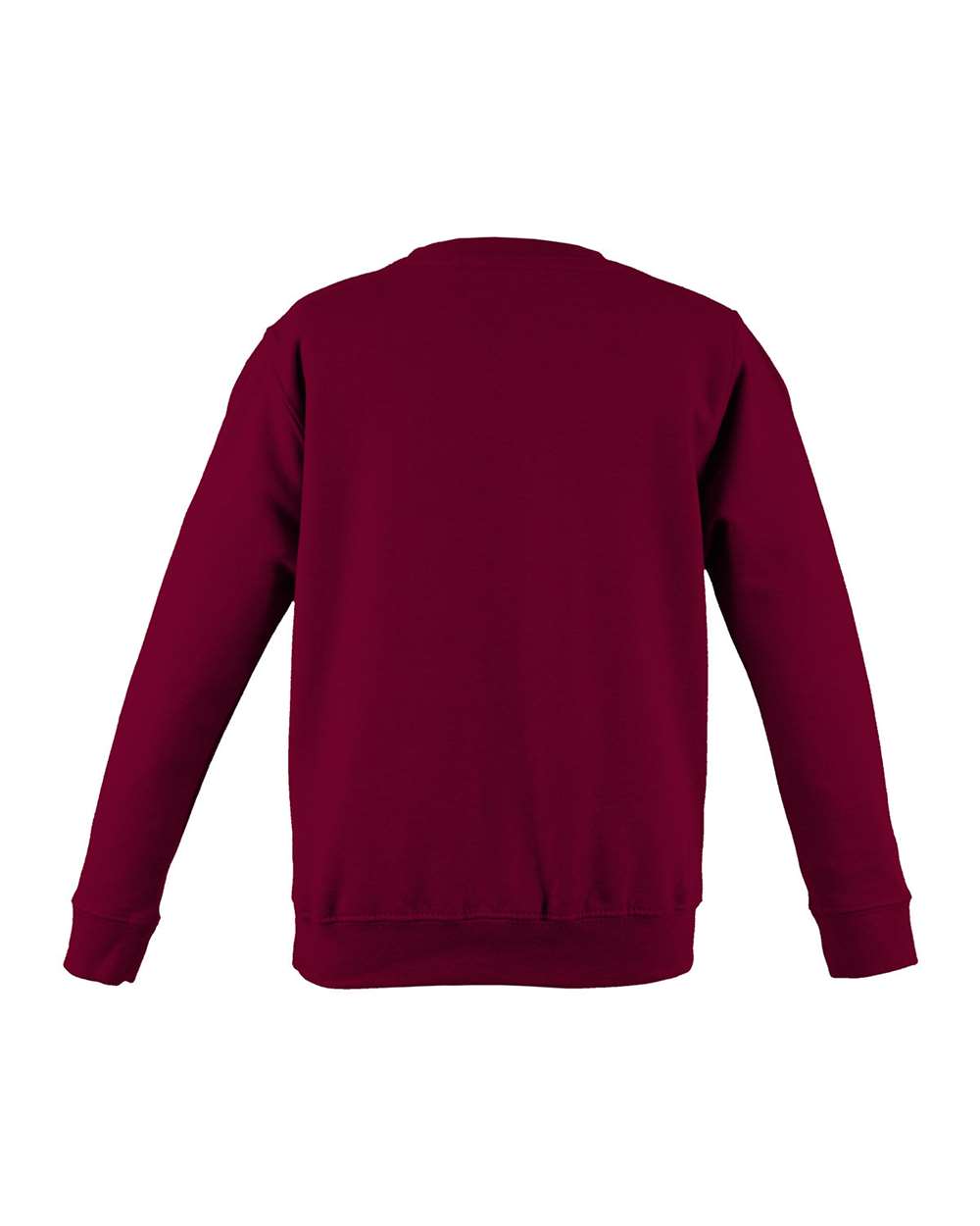 Unisex College Crewneck Sweatshirt - Back - B10101863 - Red Hot Chilli