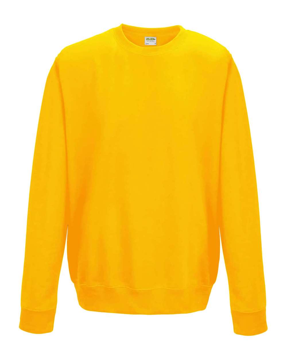 Unisex College Crewneck Sweatshirt - Front - B10101133 - Gold