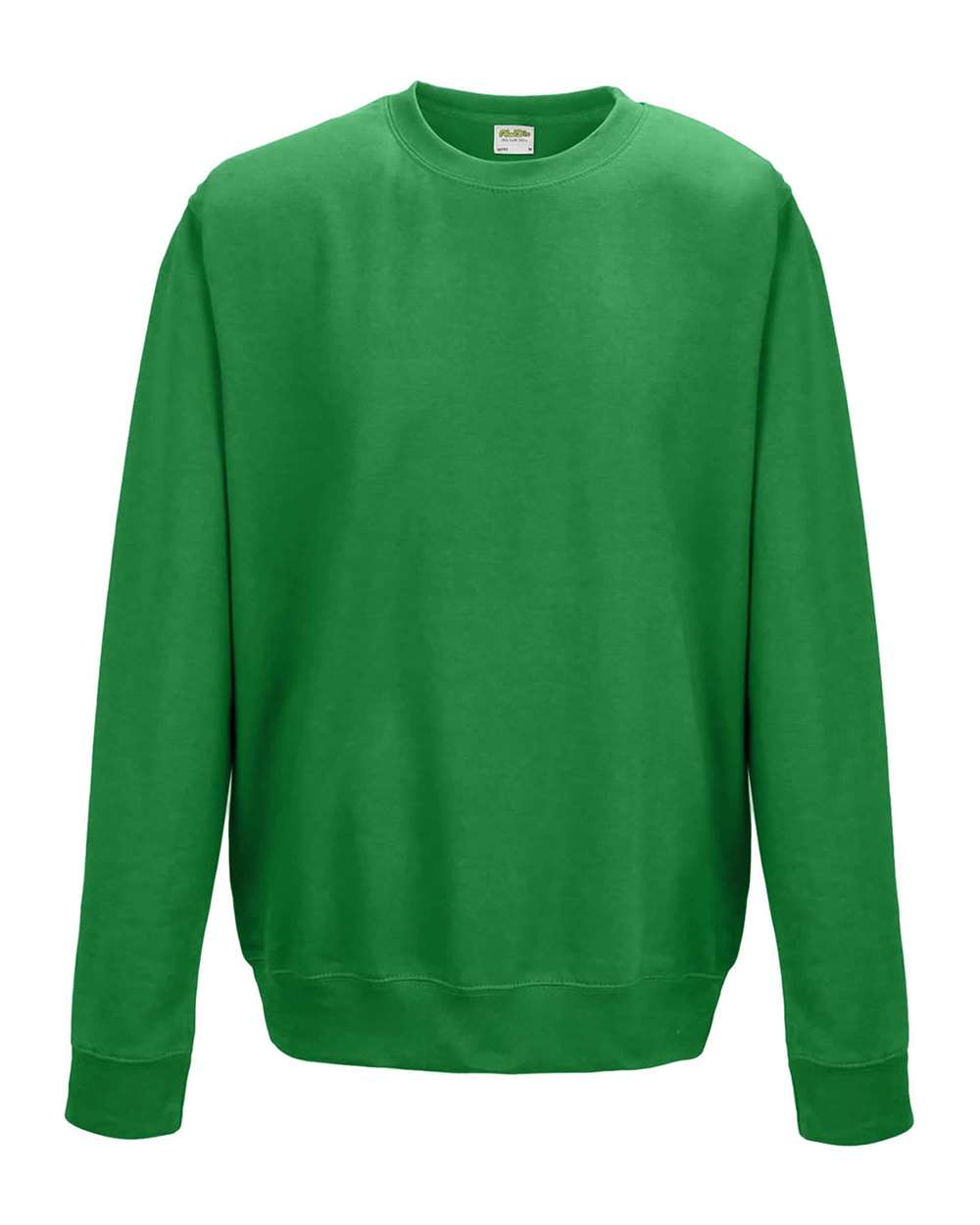 Unisex College Crewneck Sweatshirt - Front - B10101223 - Kelly Green