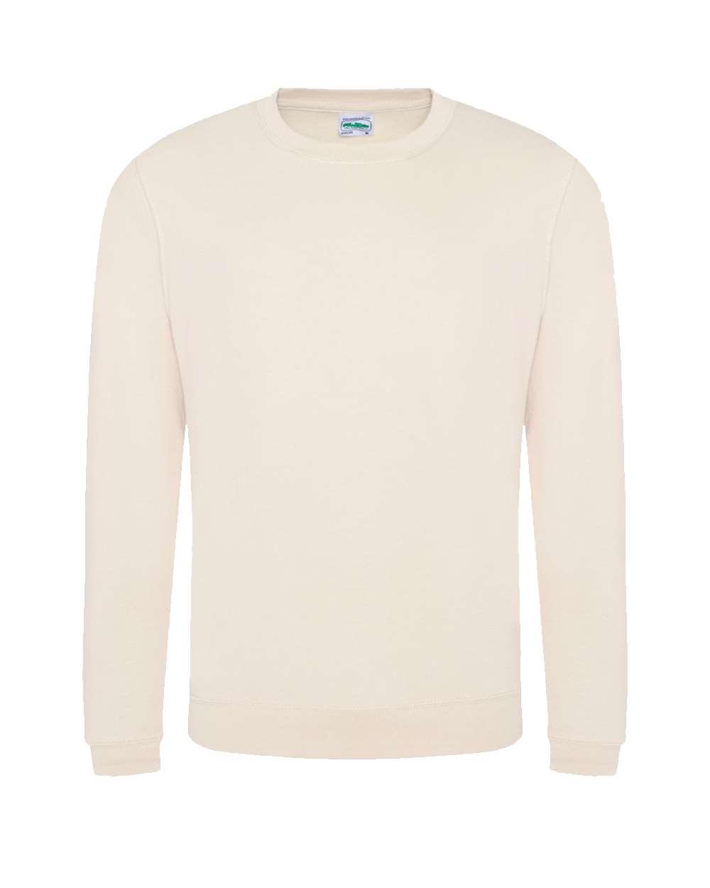 Unisex College Crewneck Sweatshirt - Front - B10101243 - Vanilla Milkshake