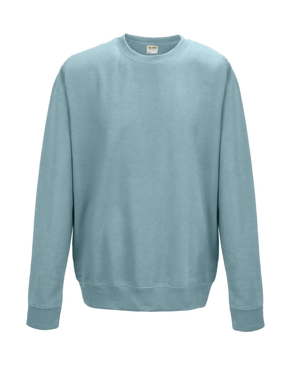 Unisex College Crewneck Sweatshirt - Front - B10101253 - Sky Blue