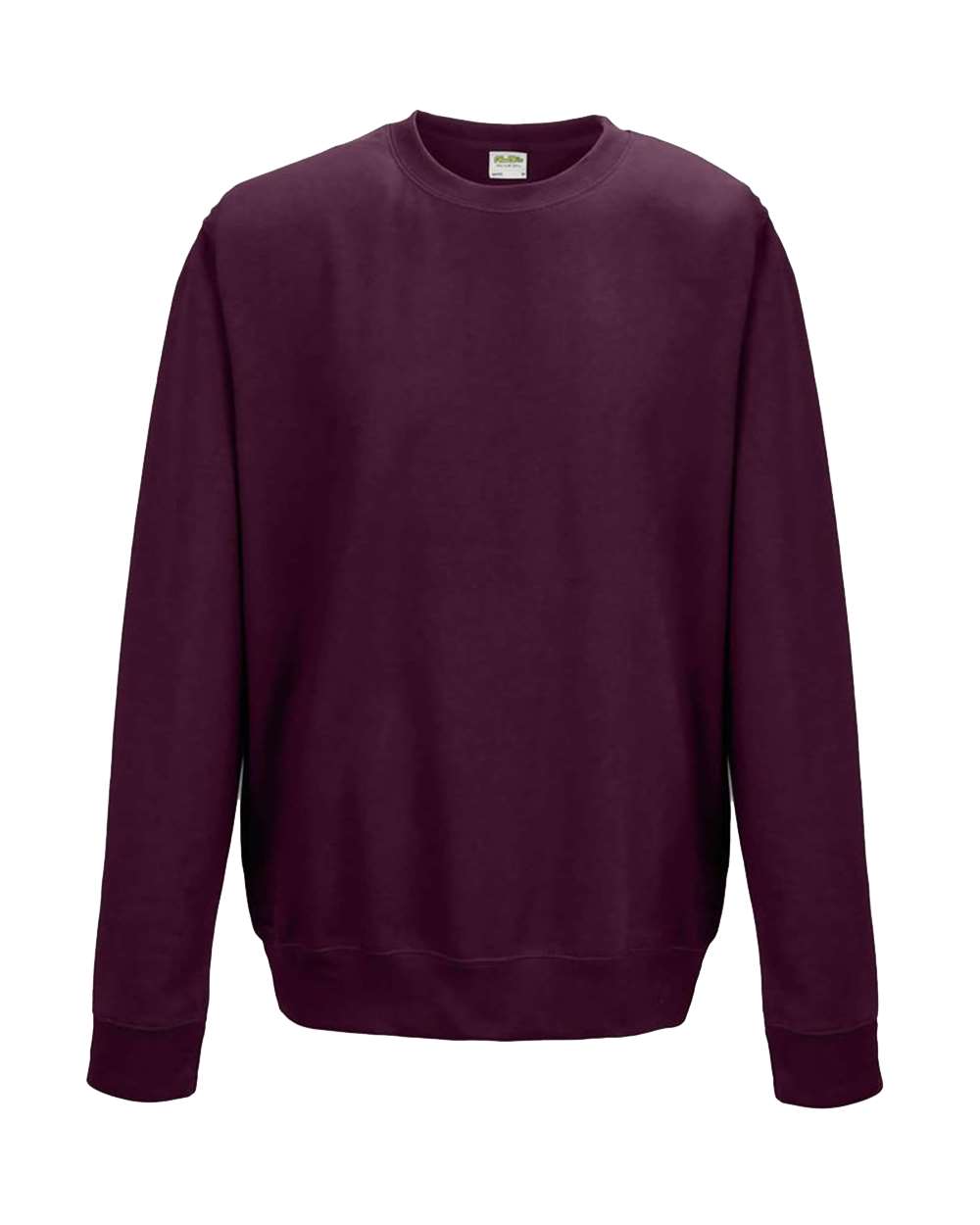 Unisex College Crewneck Sweatshirt - Front - B10101323 - Burgundy