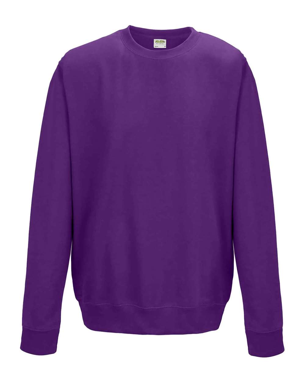 Unisex College Crewneck Sweatshirt - Front - B10101693 - Magenta Magic