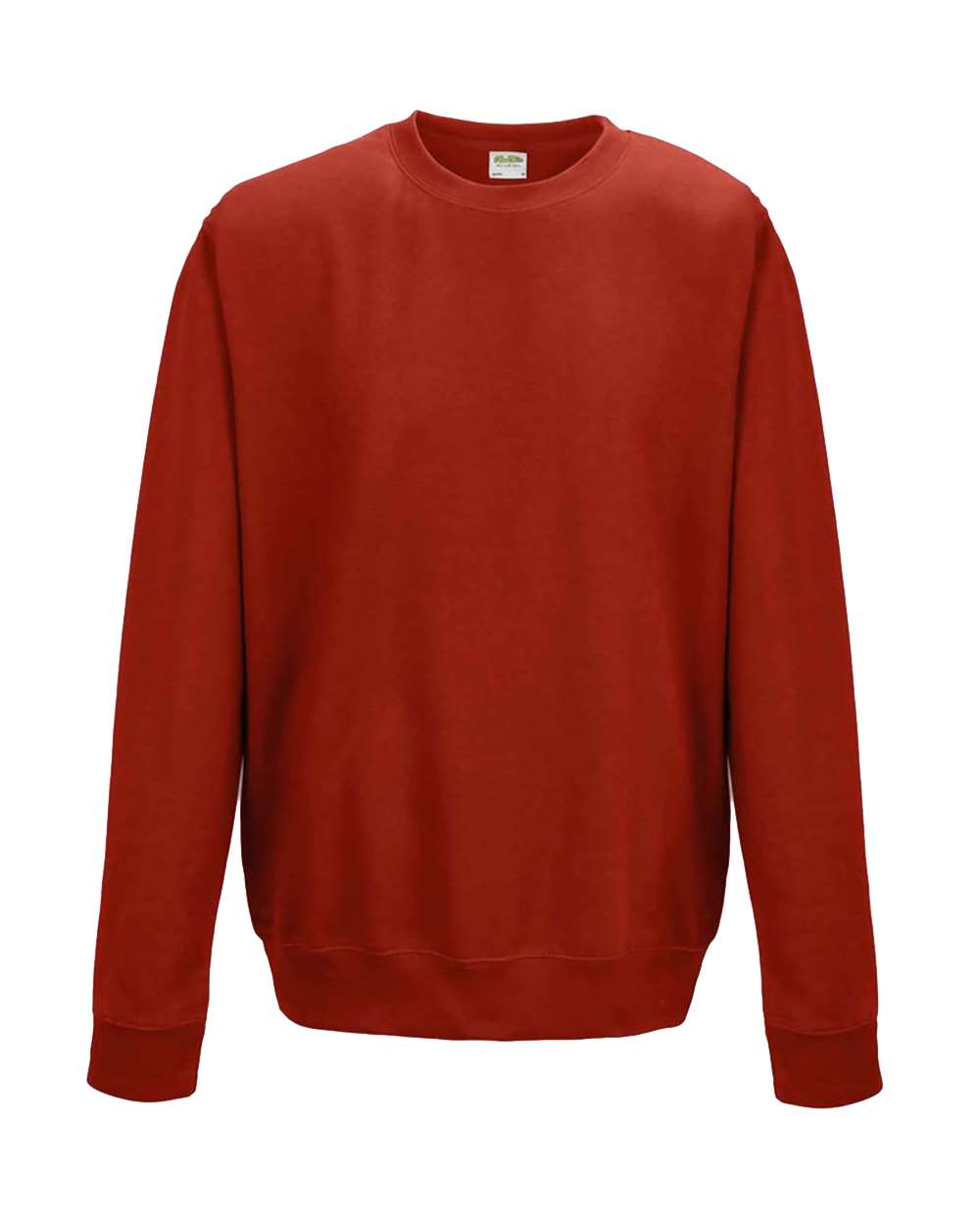 Unisex College Crewneck Sweatshirt - Front - B10101703 - Fire Red