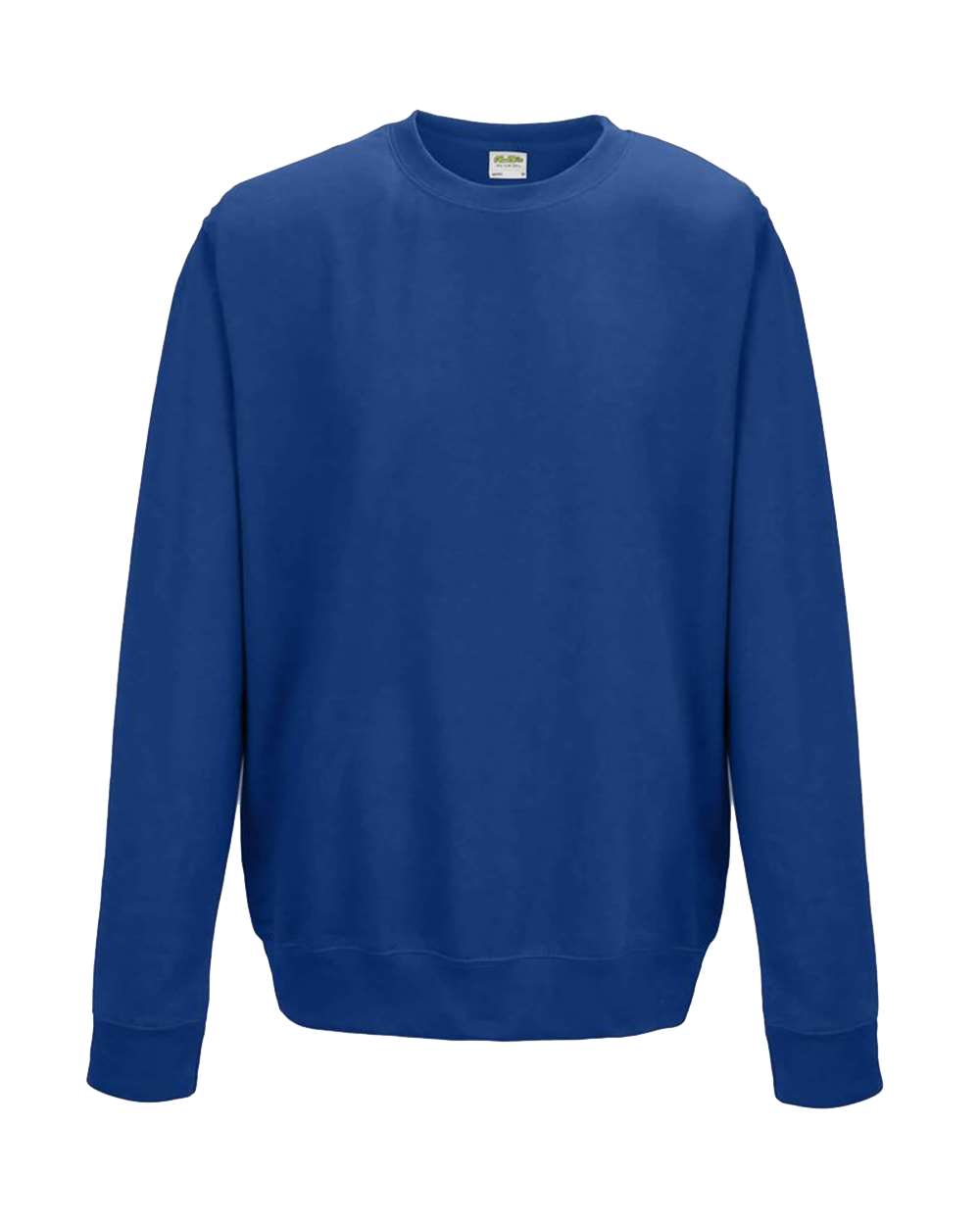 Unisex College Crewneck Sweatshirt - Front - B10101753 - Royal Blue