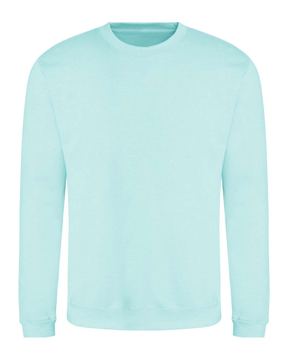 Unisex College Crewneck Sweatshirt - Front - B10101843 - Peppermint