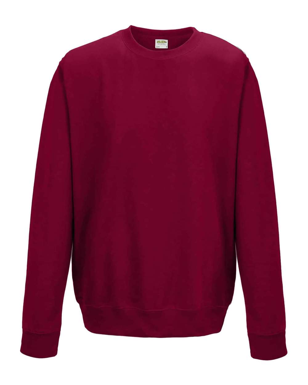 Unisex College Crewneck Sweatshirt - Front - B10101863 - Red Hot Chilli
