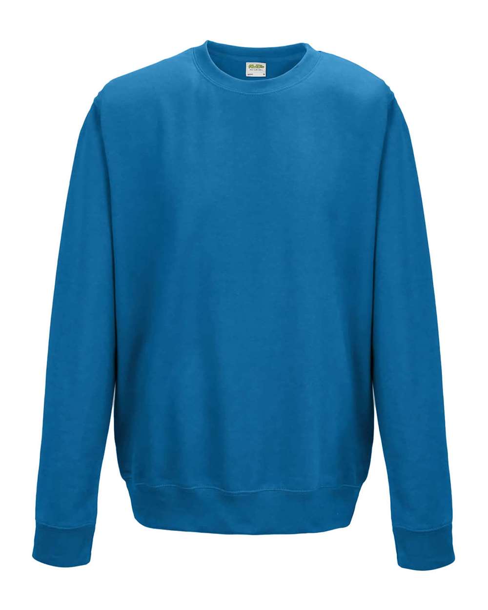 Unisex College Crewneck Sweatshirt - Front - B10101873 - Sapphire Blue