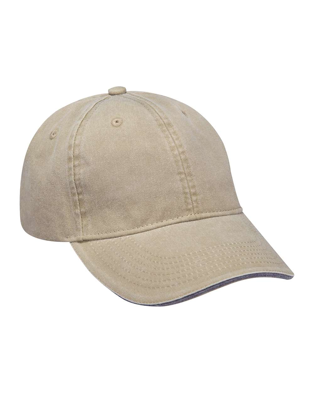 Icon Sandwich Cap - Front - B29978240 - Khaki/ Black