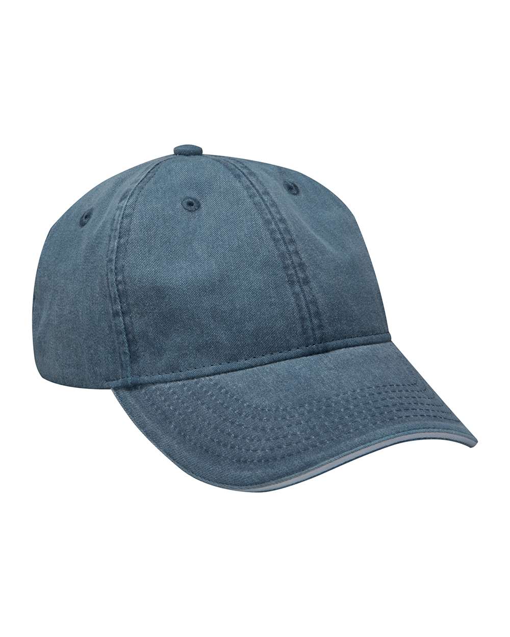 Icon Sandwich Cap - Front - B29978860 - Midnight Blue/ White