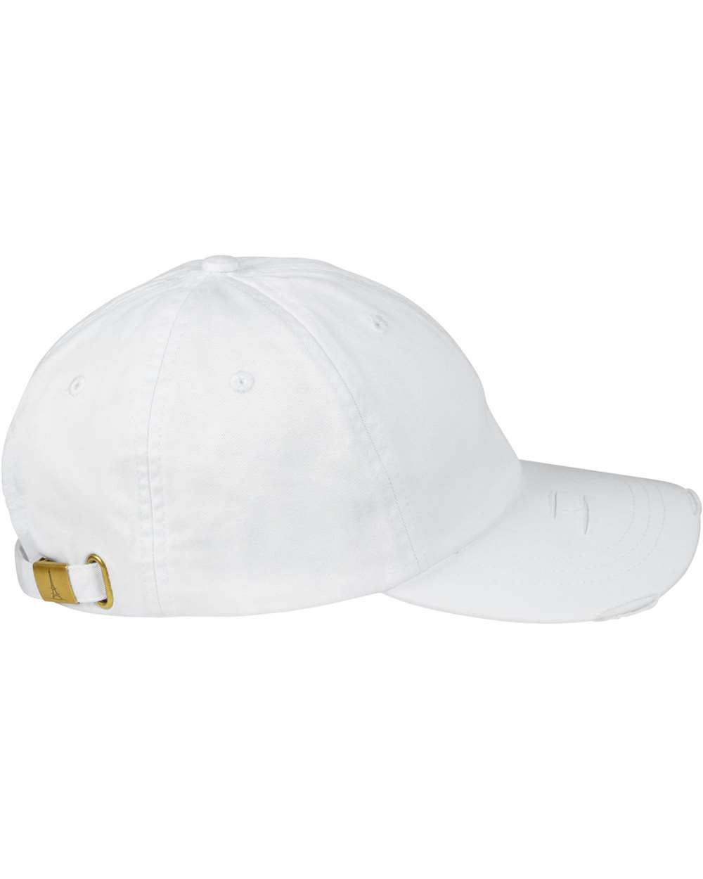 Classic Pigment Distressed Cap - DirectSide - B30078000 - White