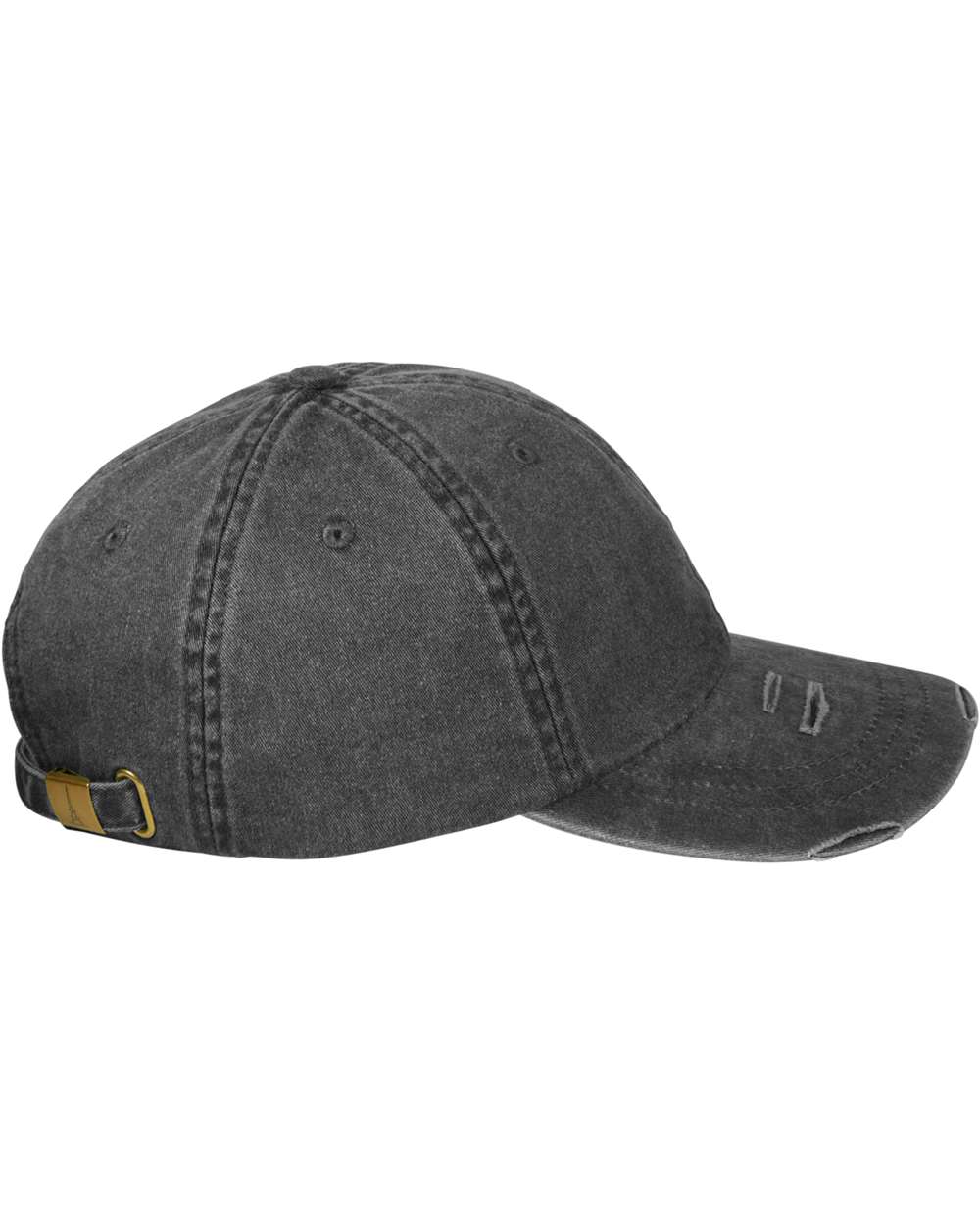 Classic Pigment Distressed Cap - DirectSide - B30078500 - Black