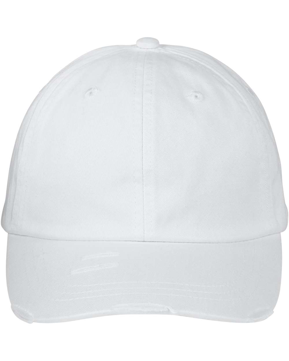 Classic Pigment Distressed Cap - Front - B30078000 - White