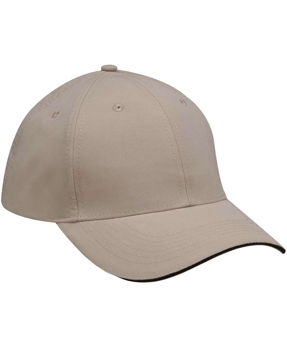 Performer Cap - Front - B30578240 - Khaki/ Black