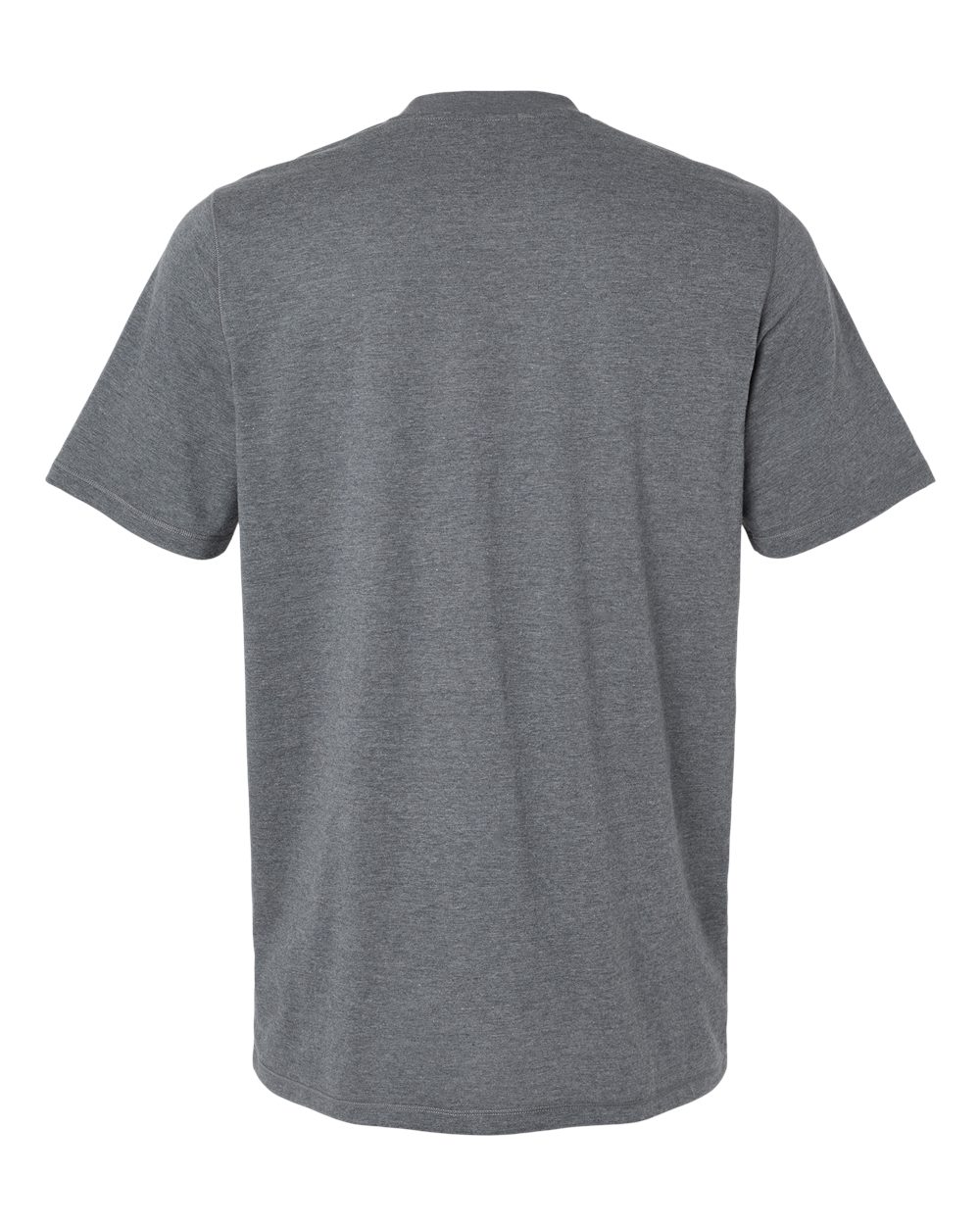 Men's Blended T-Shirt - Back - B07253583 - Dark Grey Heather