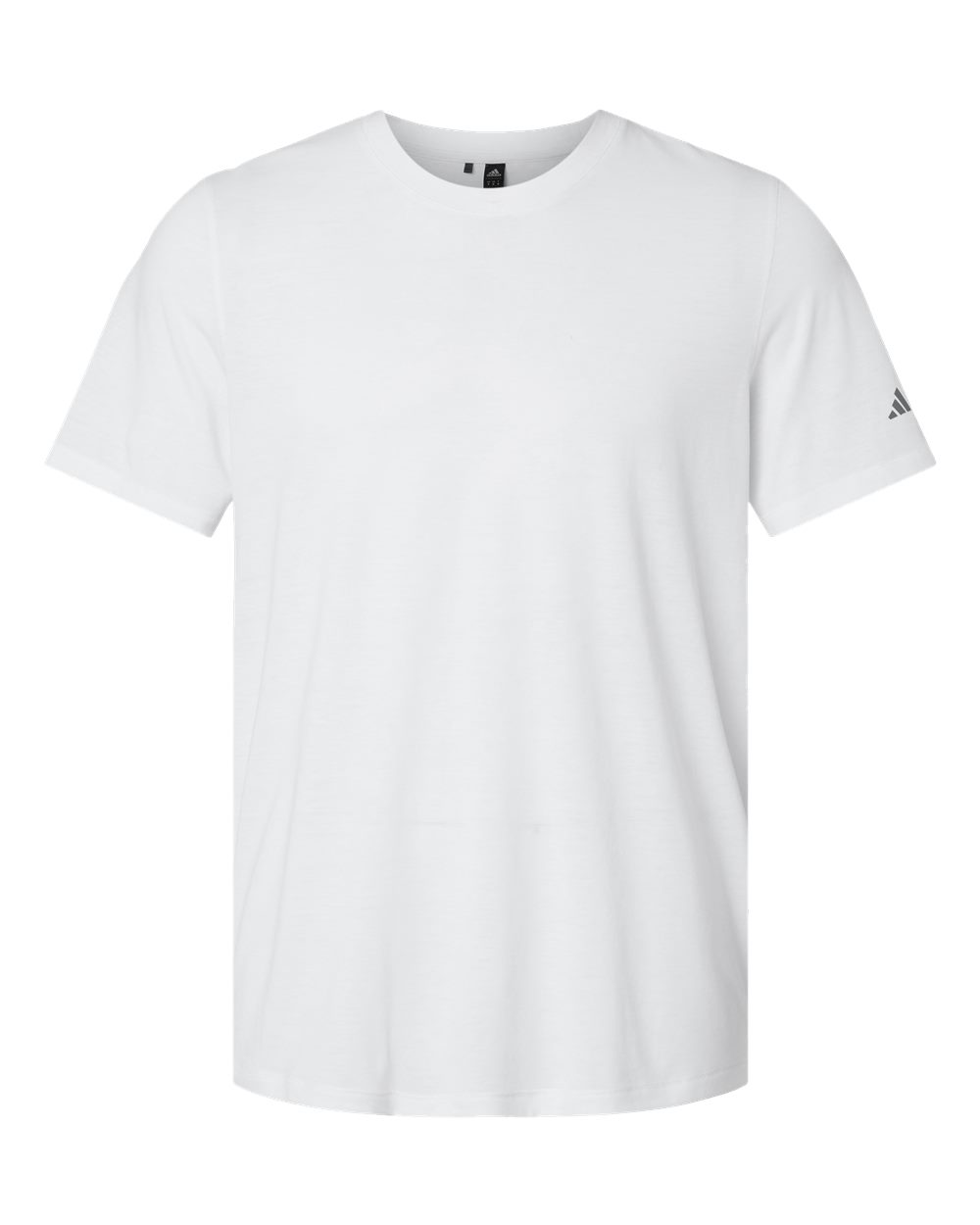 Men's Blended T-Shirt - Front - B07253003 - White