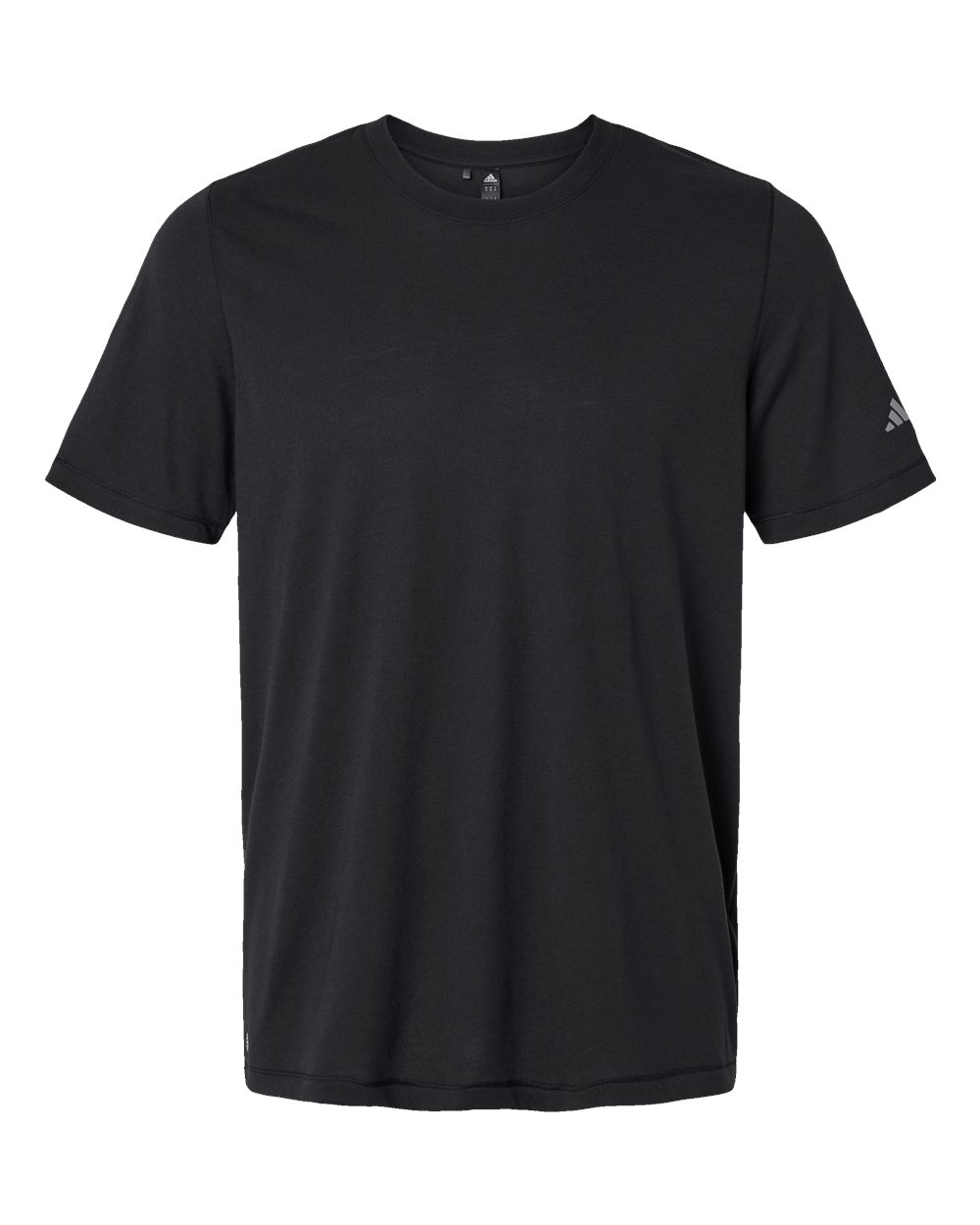 Men's Blended T-Shirt - Front - B07253503 - Black