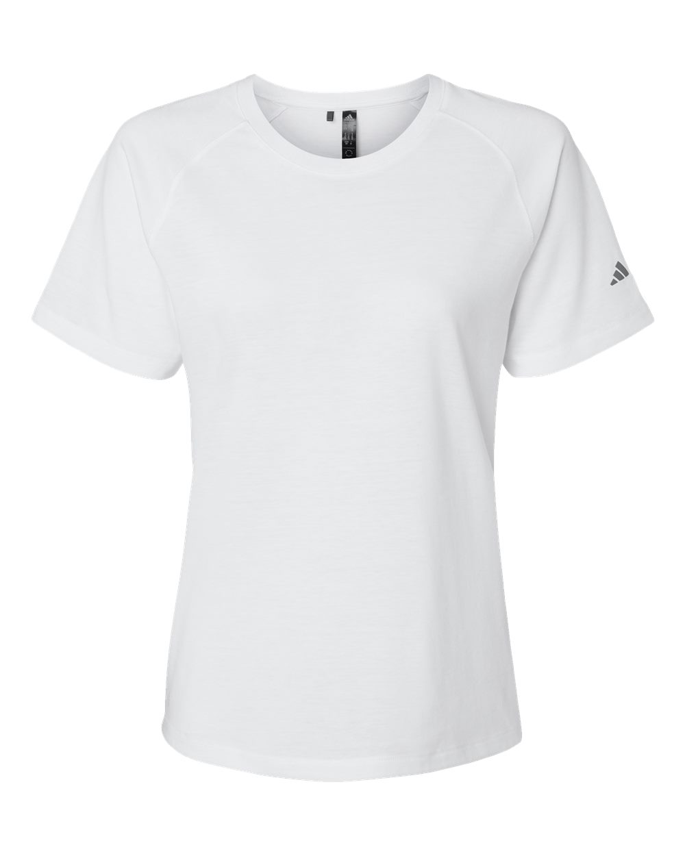 Women's Blended T-Shirt - Front - B07353003 - White