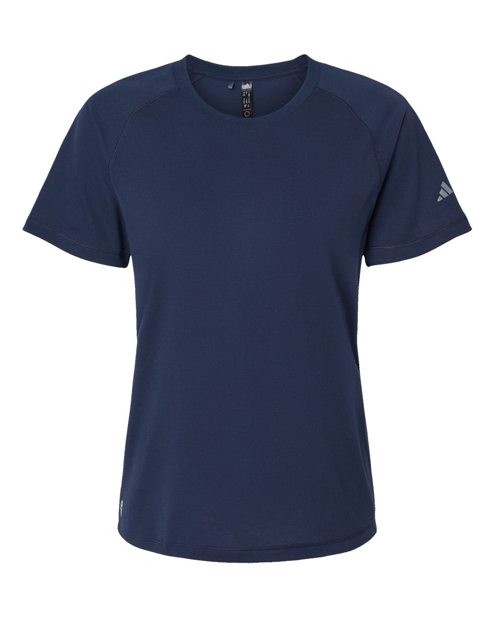 Women's Blended T-Shirt - Front - B07353653 - Collegiate Navy