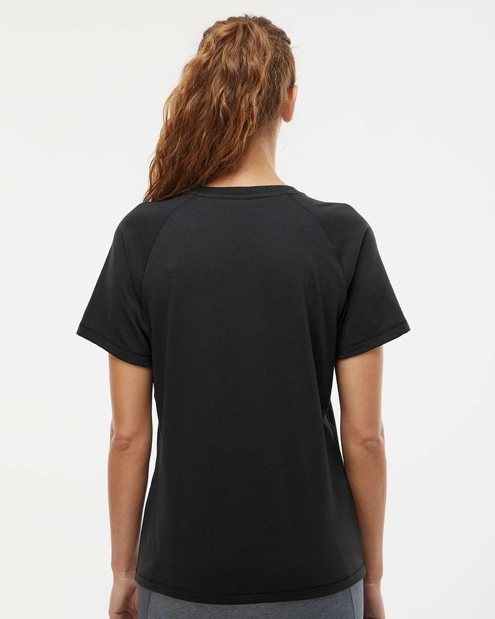 Women's Blended T-Shirt - OnModelBack - B07353503 - Black