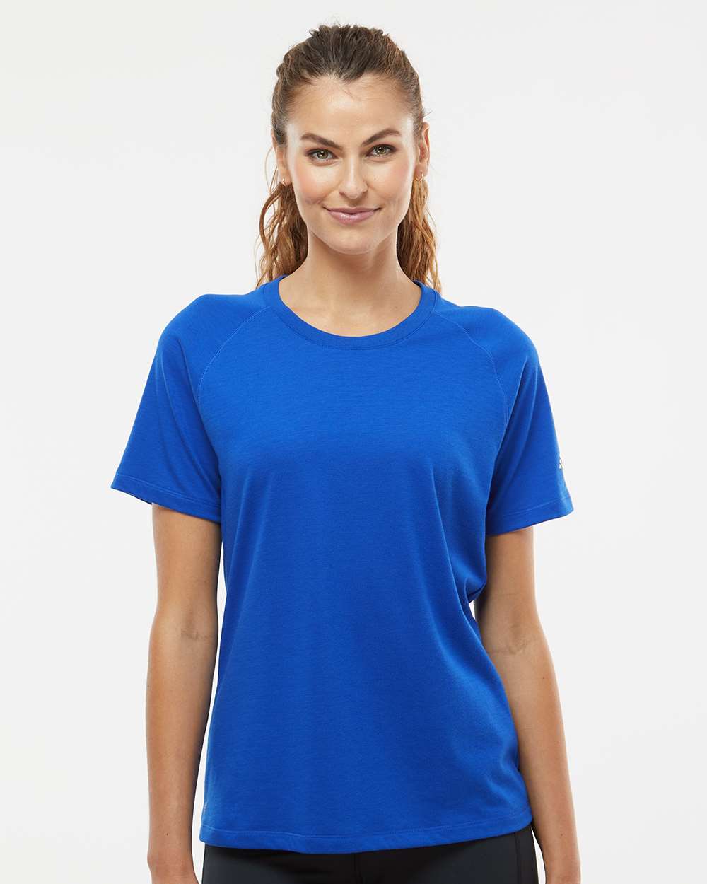 Women's Blended T-Shirt - OnModelFront - B07353753 - Collegiate Royal