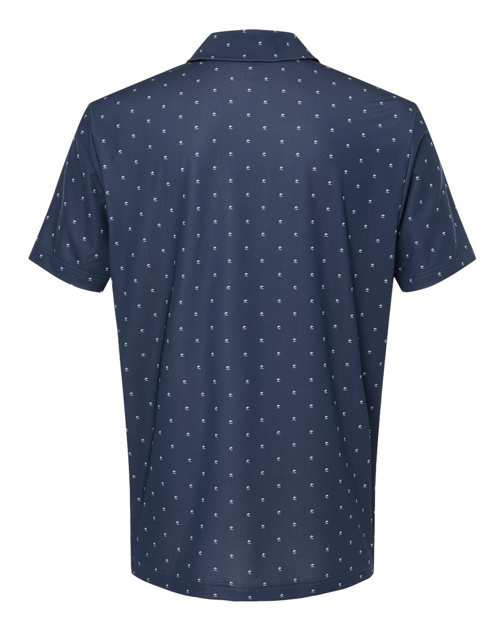 Men's Pine Tree Polo - Back - B07853653 - Collegiate Navy/ White