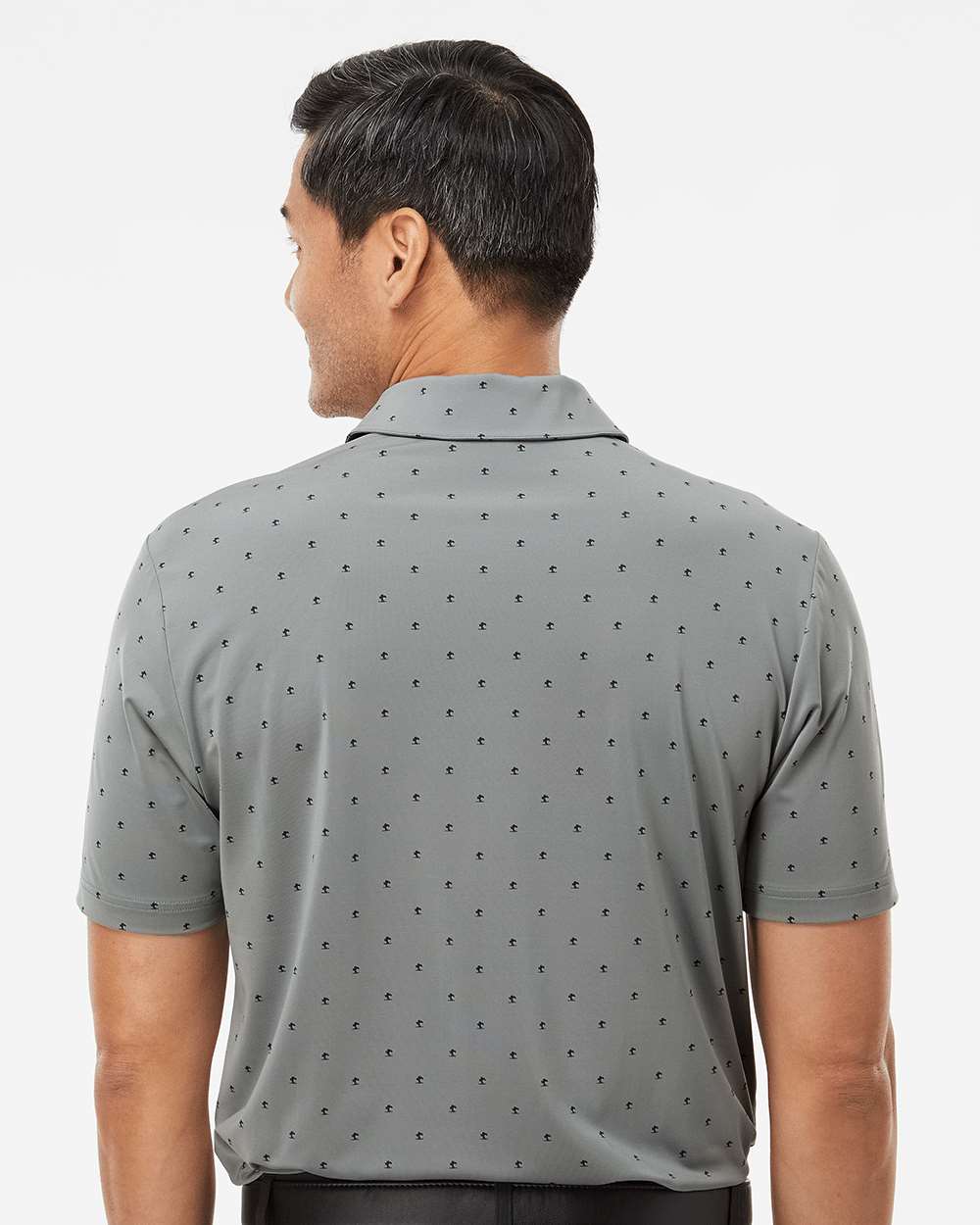 Men's Pine Tree Polo - OnModelBack - B07853103 - Grey Three/ Black