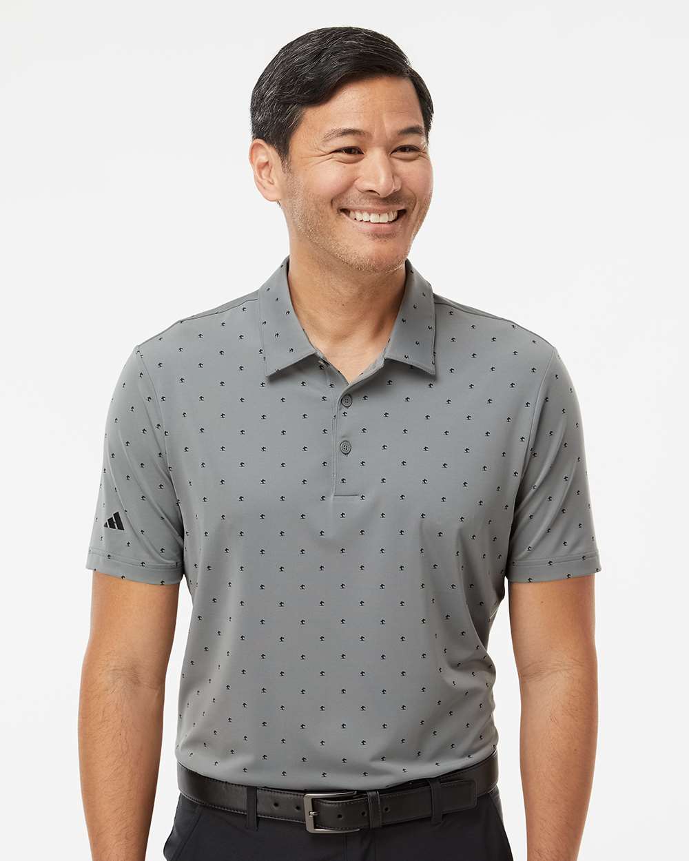 Men's Pine Tree Polo - OnModelFront - B07853103 - Grey Three/ Black