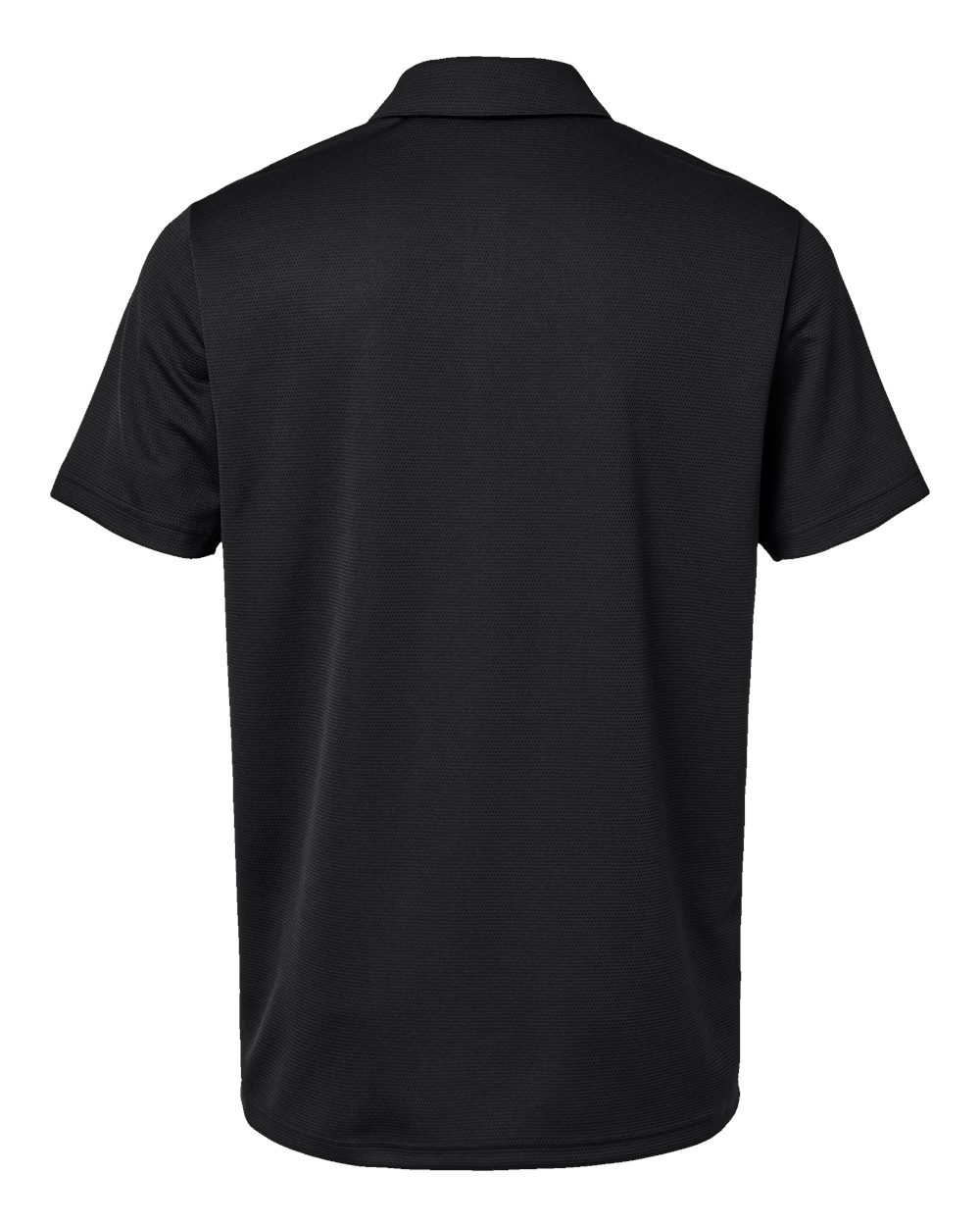 Men's Micro Pique Polo - Back - B08153503 - Black