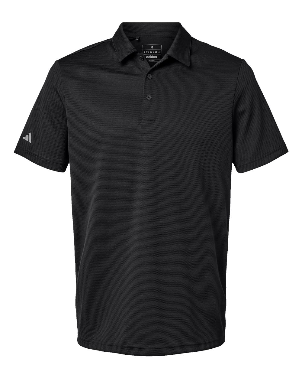 Men's Micro Pique Polo - Front - B08153503 - Black