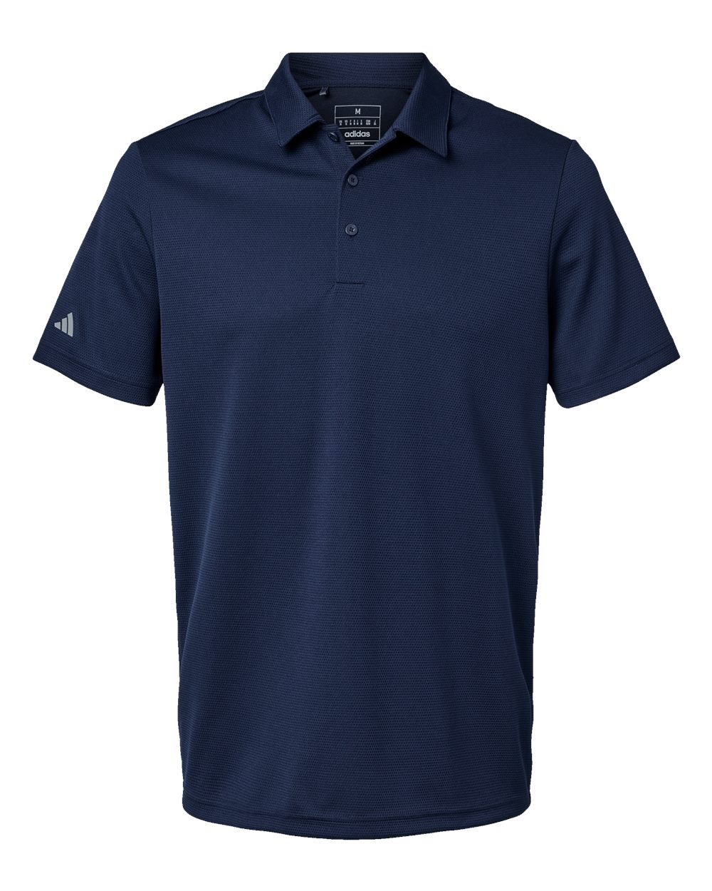 Men's Micro Pique Polo - Front - B08153653 - Collegiate Navy