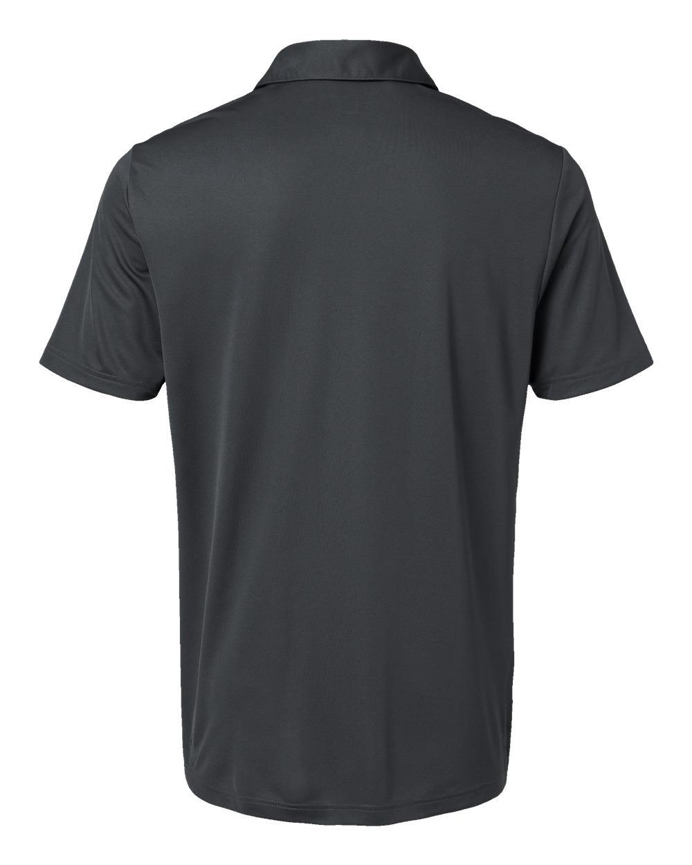 Men's Camo Chest Print Polo - Back - B08653583 - Grey Six