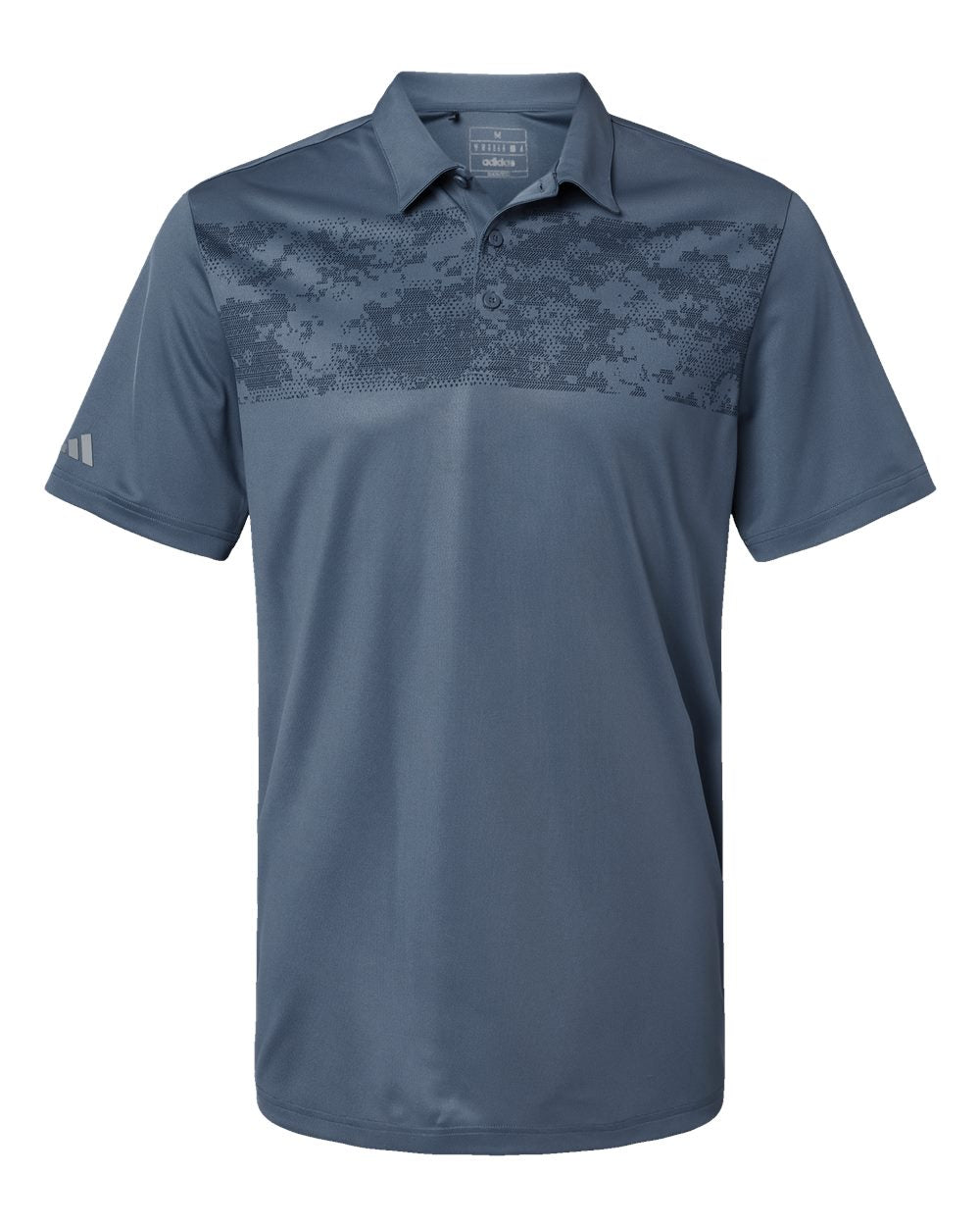 Men's Camo Chest Print Polo - Front - B08653653 - Tech Ink