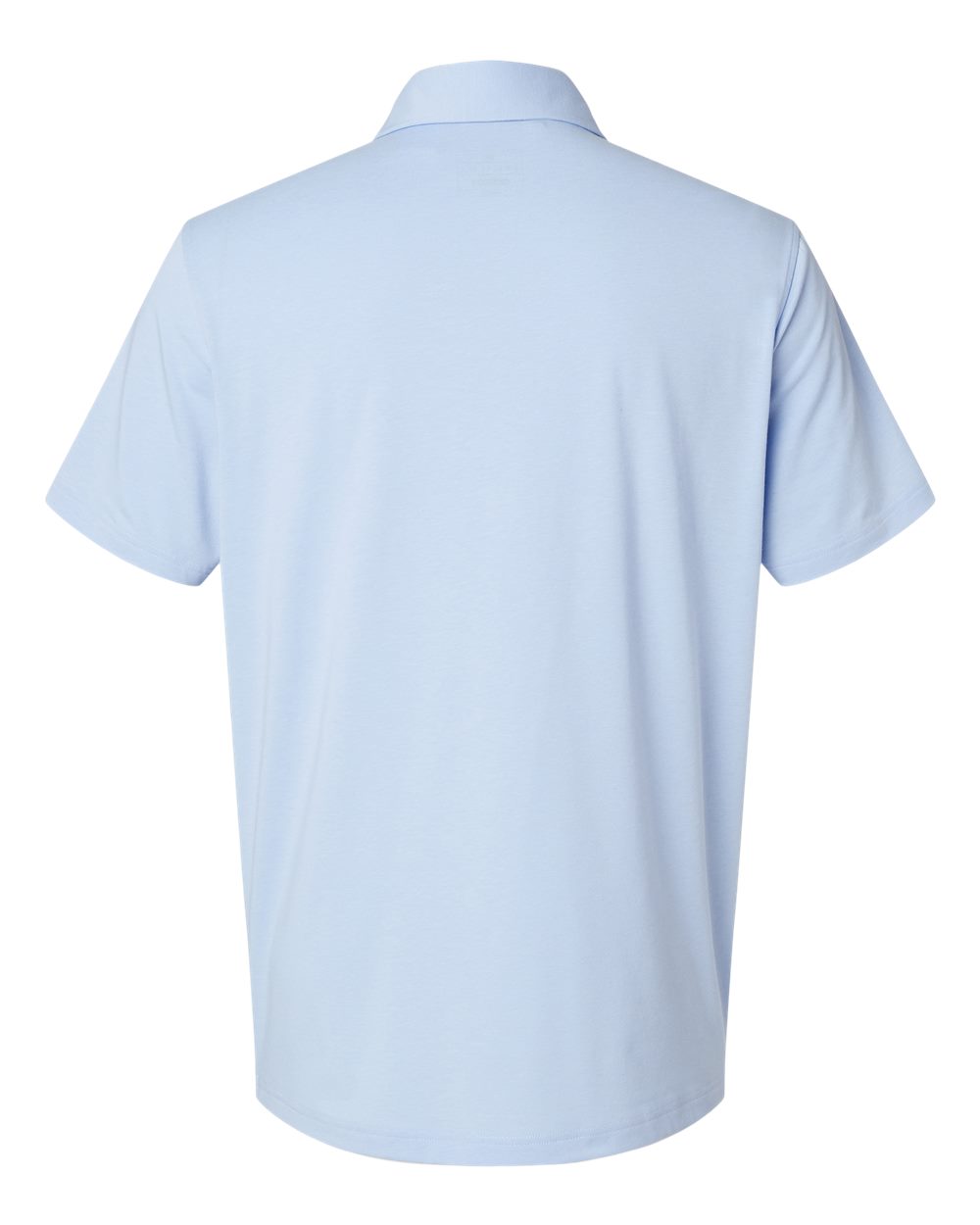 Men's Blend Polo - Back - B09153252 - Blue Dawn Melange