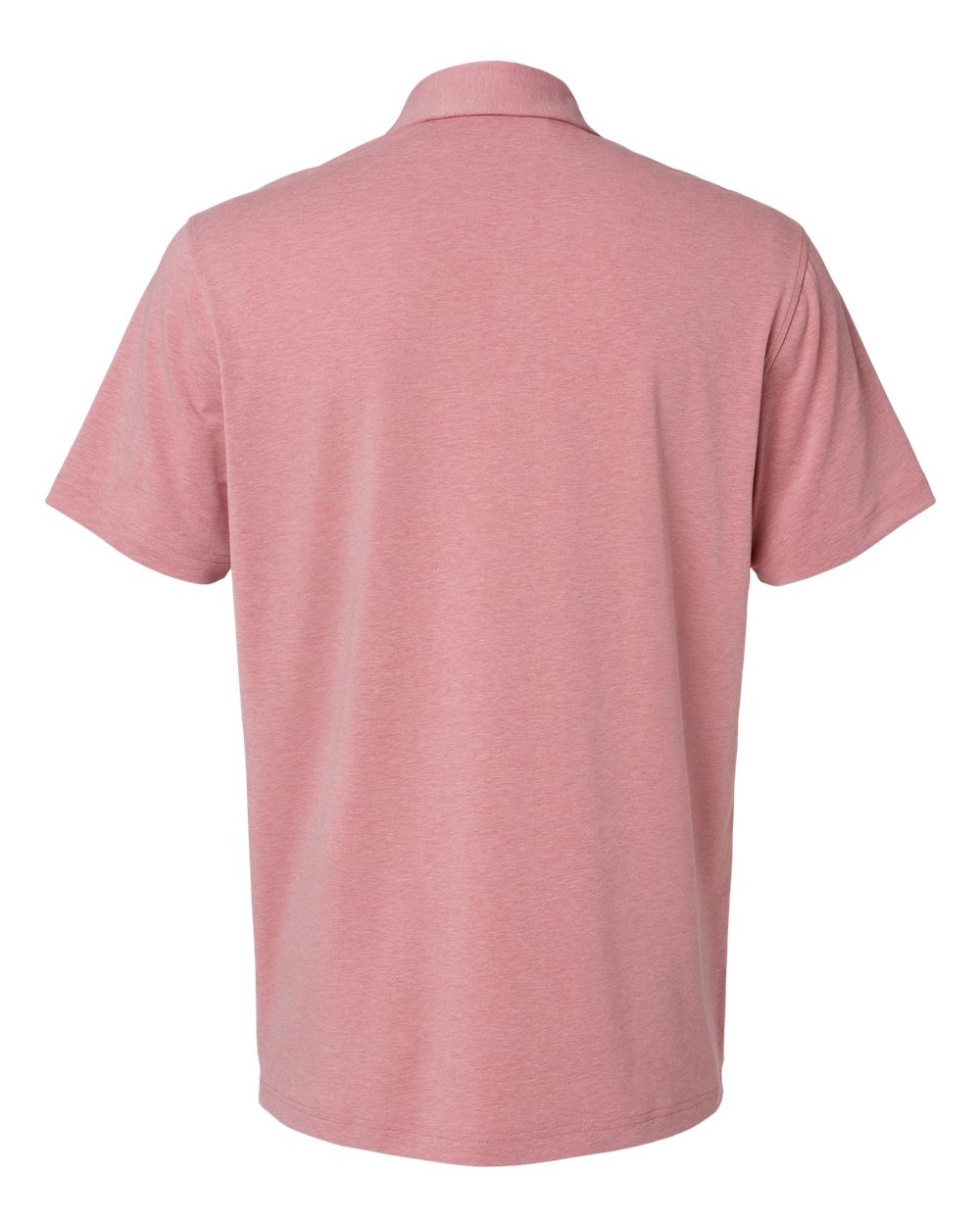 Men's Blend Polo - Back - B09153302 - Pink Strata Melange