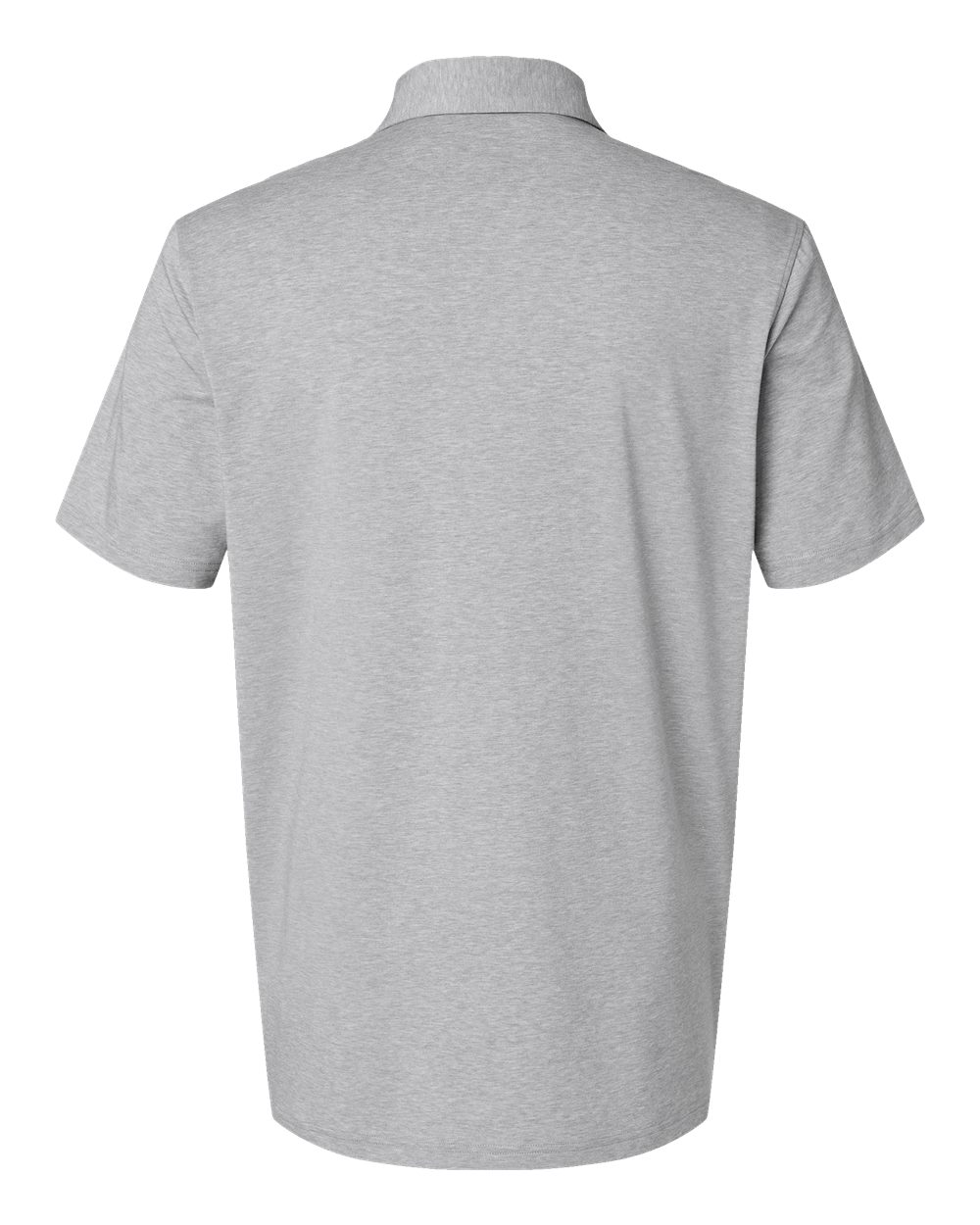 Men's Blend Polo - Back - B09153352 - Grey Three Melange