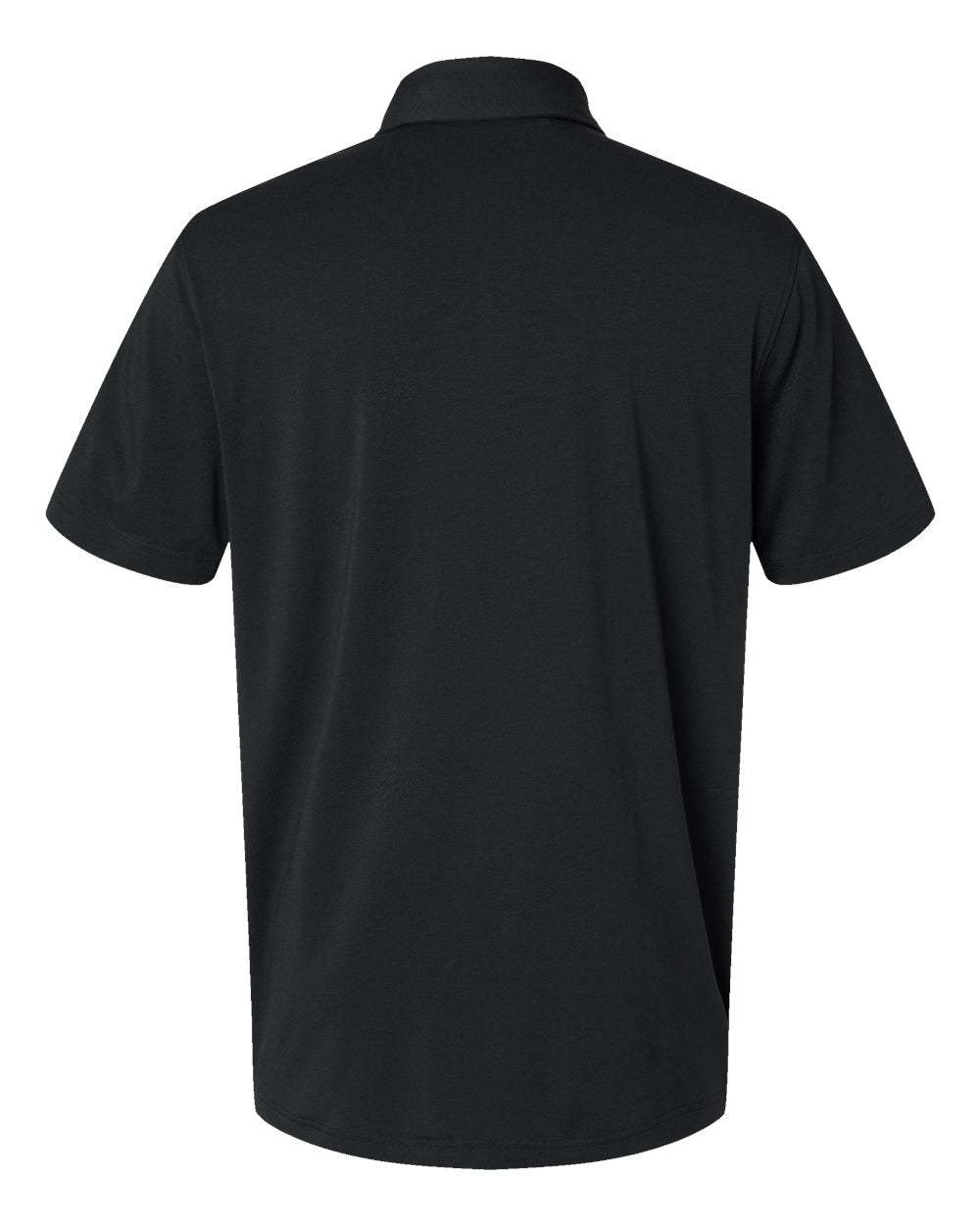 Men's Blend Polo - Back - B09153502 - Black