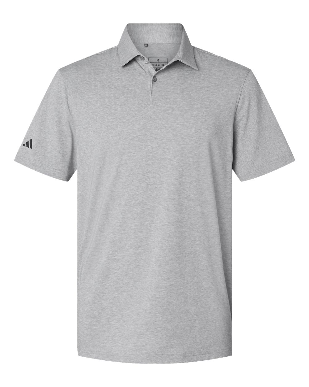 Men's Blend Polo - Front - B09153352 - Grey Three Melange