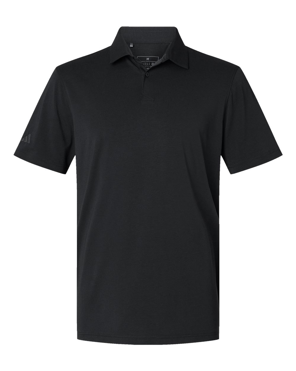 Men's Blend Polo - Front - B09153502 - Black