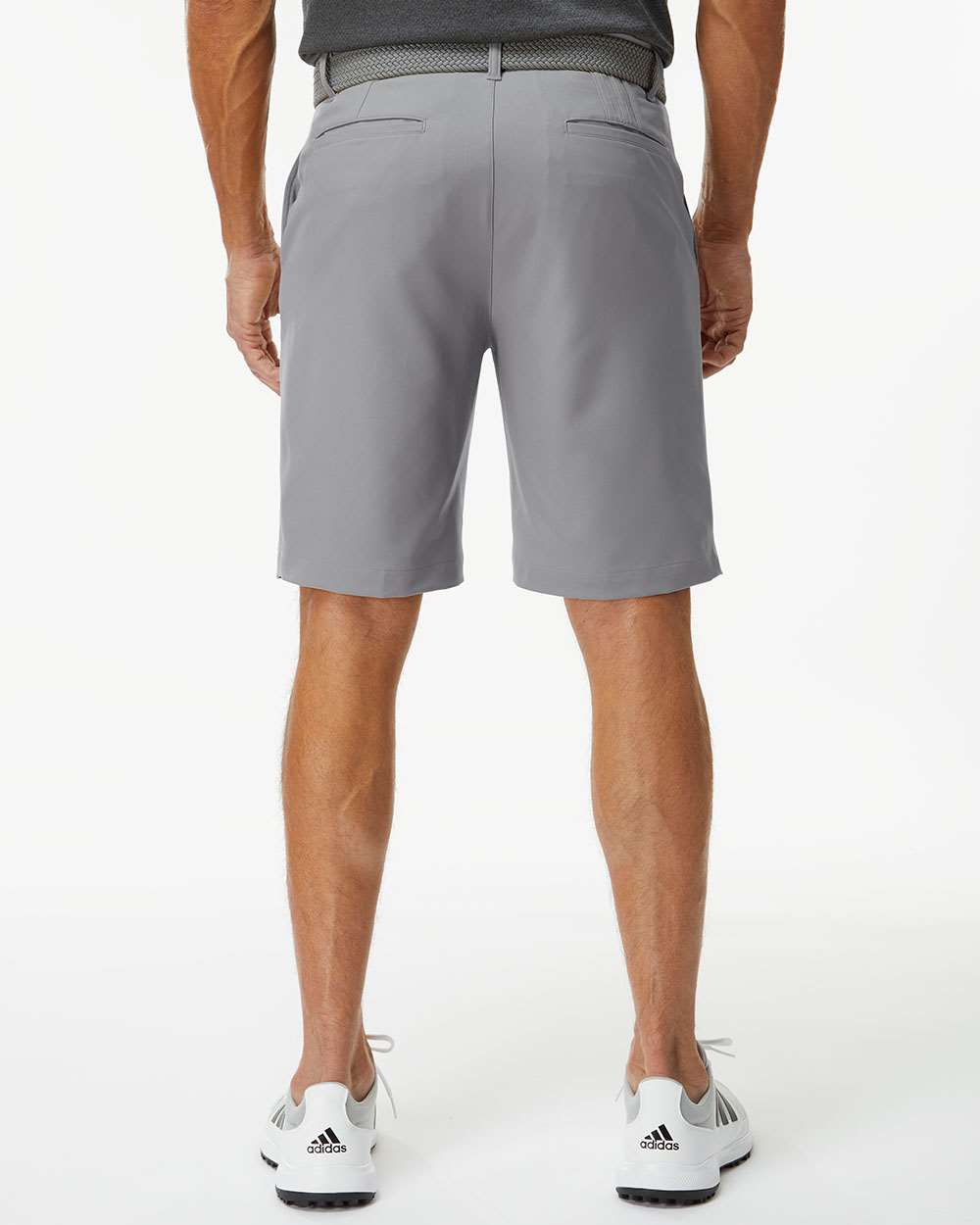 Men's Golf Shorts - OnModelBack - B15453350 - Grey Three