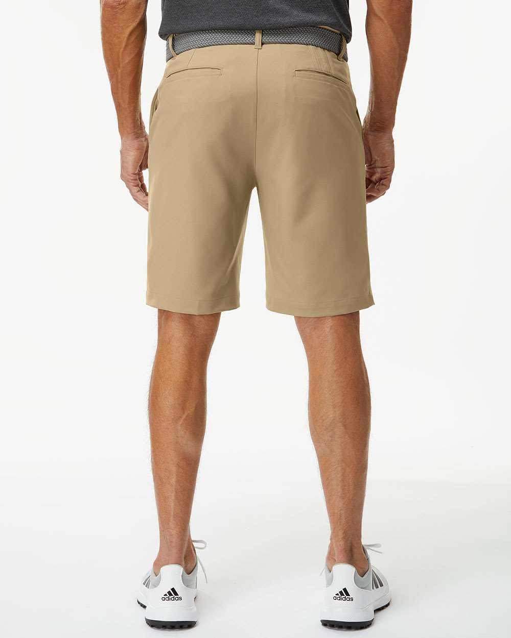 Men's Golf Shorts - OnModelBack - B15453540 - Hemp