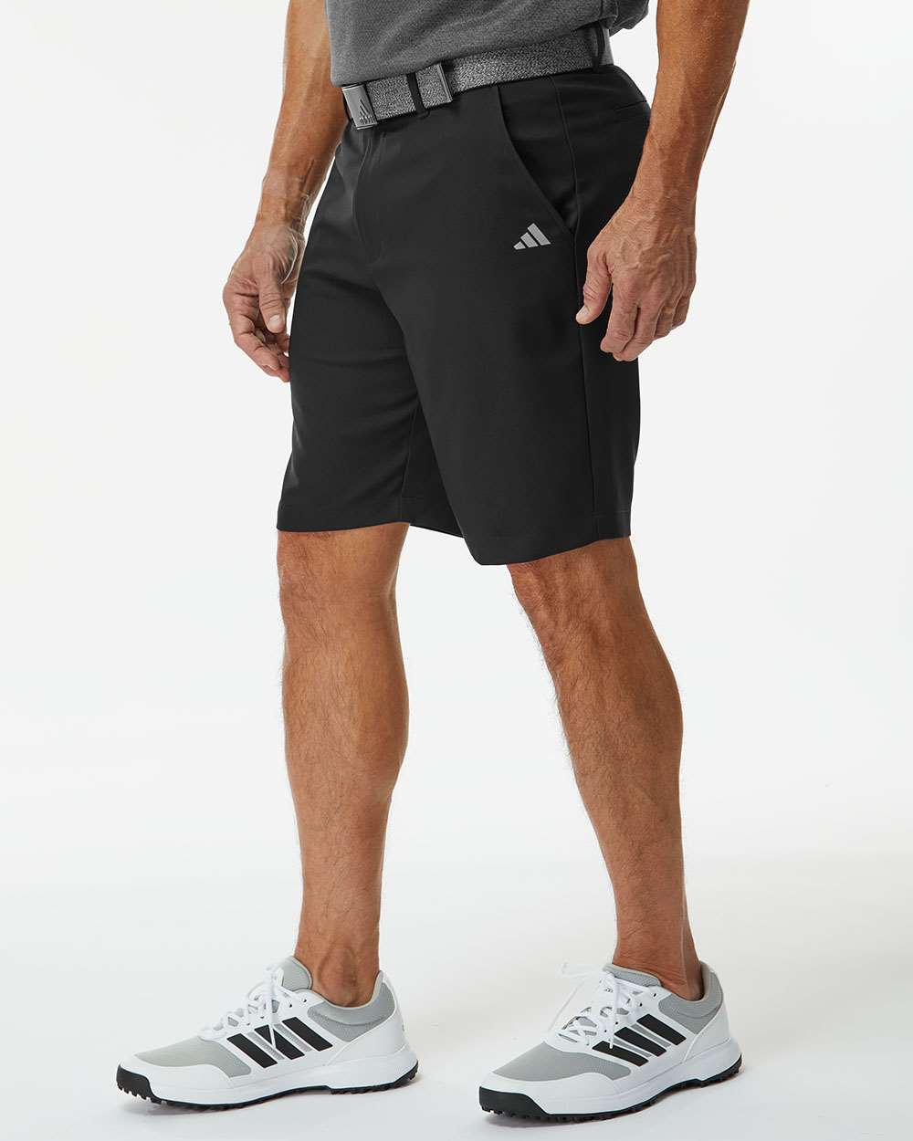 Men's Golf Shorts - OnModelSide - B15453500 - Black